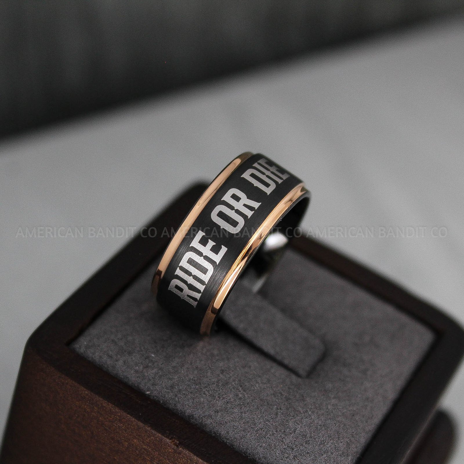 IMG_3422.jpg Ride or Die Rings, Ride or Die, Ride or Die Wedding Rings, Ride or Die Wedding Bands, Black Wedding Rings, Black Wedding Bands, Biker Rings - Image 1