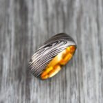 Damascus Steel Rings, Damascus Steel Wedding Bands, Damascus Steel Wedding Rings - Image 4