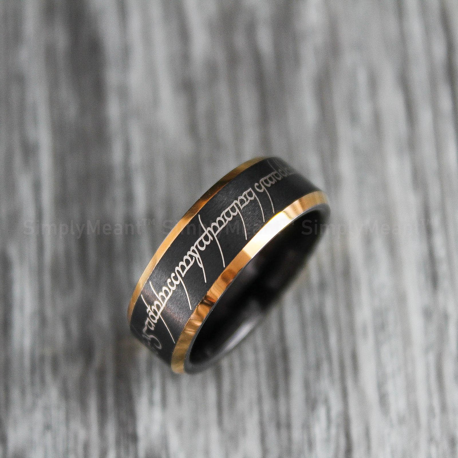 IMG_1621 Elvish Rings, Elvish Wedding Bands, Lord of the Rings Rings, Lord of the Rings Jewelry - Image 4