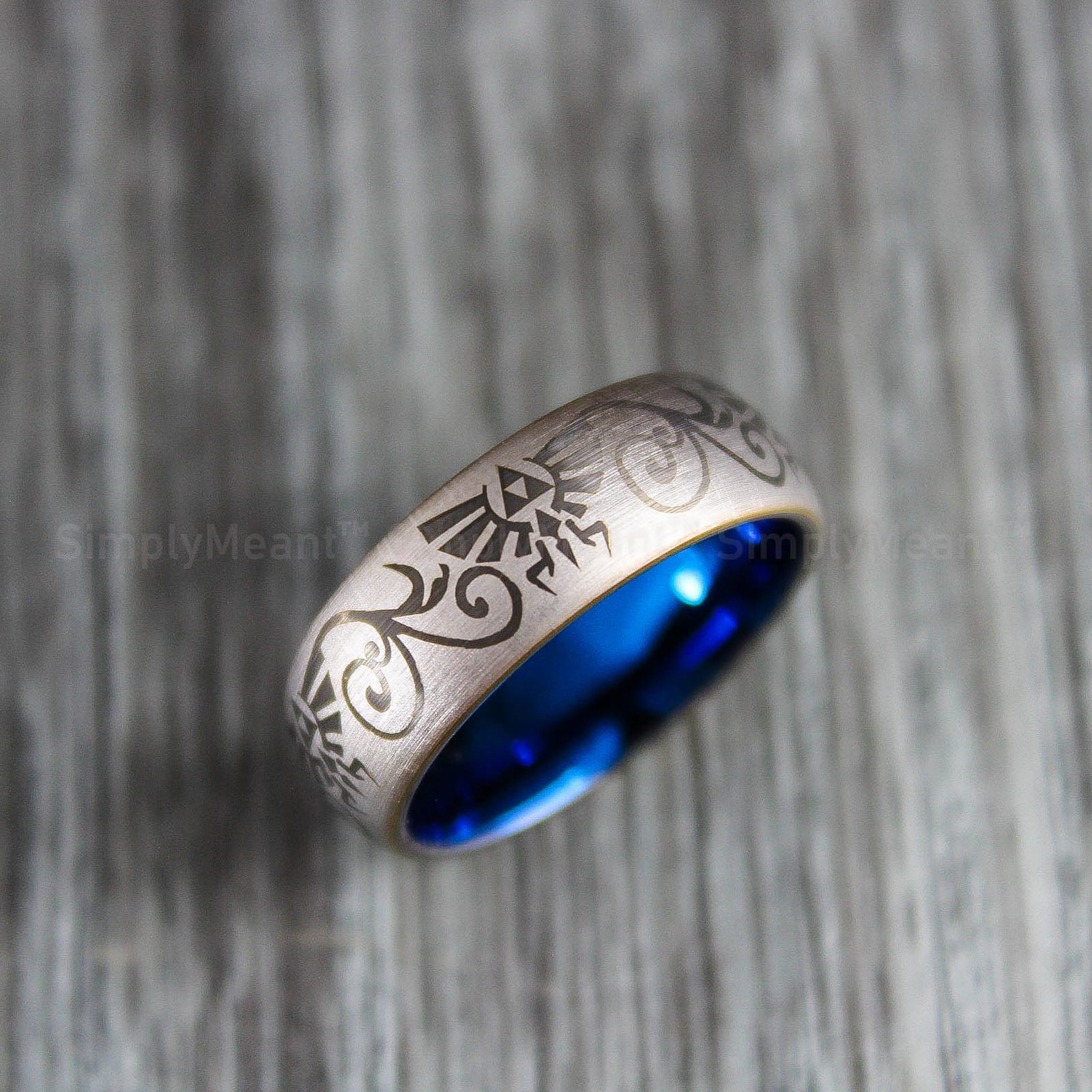 IMG_1651 Zelda Wedding Ring, Legend of Zelda Wedding Ring, Zelda Jewelry, Gamer Ring - Image 1