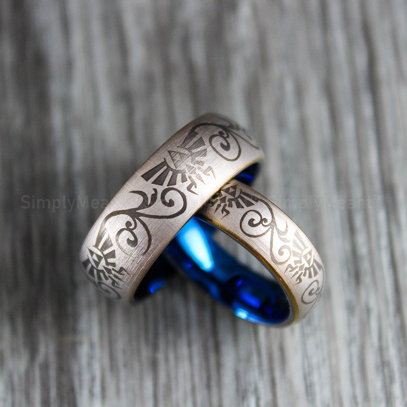 IMG_1652 Zelda Wedding Ring, Legend of Zelda Wedding Ring, Zelda Jewelry, Gamer Ring - Image 4