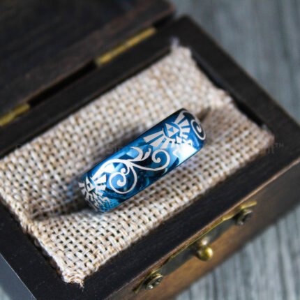 Zelda Wedding Ring, Legend of Zelda Wedding Ring, Zelda Jewelry, Gamer Ring